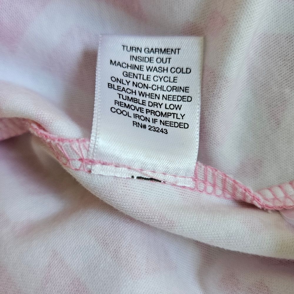 NY & Co Tank Dress Womens XL Cotton Mini Sleeveless Pink Geometric Retro Summer - Picture 7 of 7
